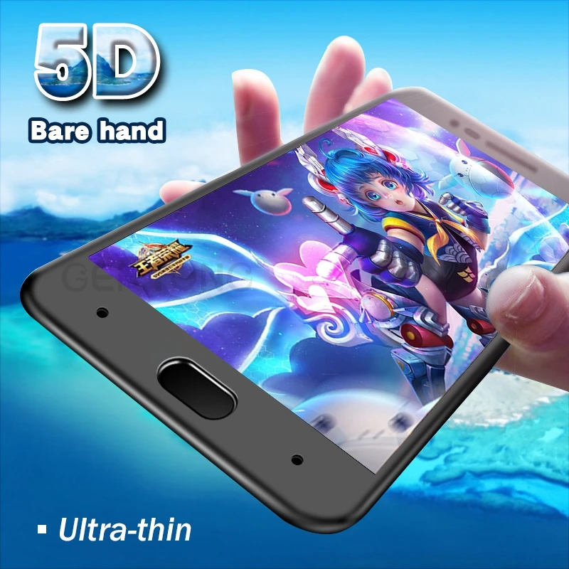 Защитное стекло 5D на весь экран для Xiao mi Red mi 5 Plus Note 5 6 Pro 4X Pocophone F1 mi A1 A2 Lite 6 8 mi 8 SE mi 6 mi 6X