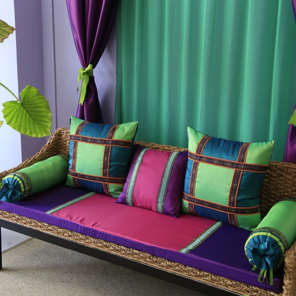 Customized Sofa Cushion Southeast Exotic Window Windowsill Pad Customized Sofa Cushion Workers Need Time For You To Make Please Be Patient