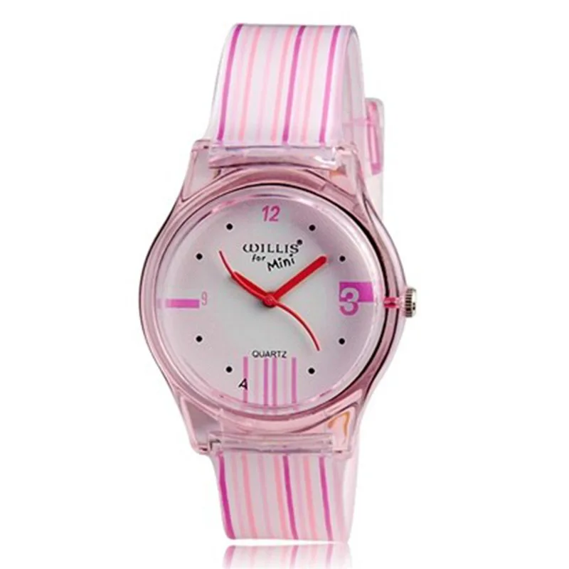 Новые детские часы модные брендовые часы кварцевые наручные часы водостойкие желе детские часы для девочек студенты Relojes повседневное