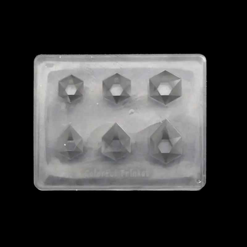 3D стерео кристалл драгоценный камень резьба плесень дизайн ногтей шаблон силиконовые формы - Цвет: 7