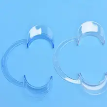 10 шт пластиковые зубы щек втягиватель открывалка C Форма рот кляп