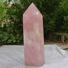 Ddh001659 Огромный Красивый Природный Розовый Кварц Кристалл Точка Исцеление