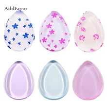Addfavor, 1 шт., мягкая силиконовая губка, спонж для лица, тональный крем, Косметический Силиконовый спонж, косметическое средство для красоты, косметическое средство