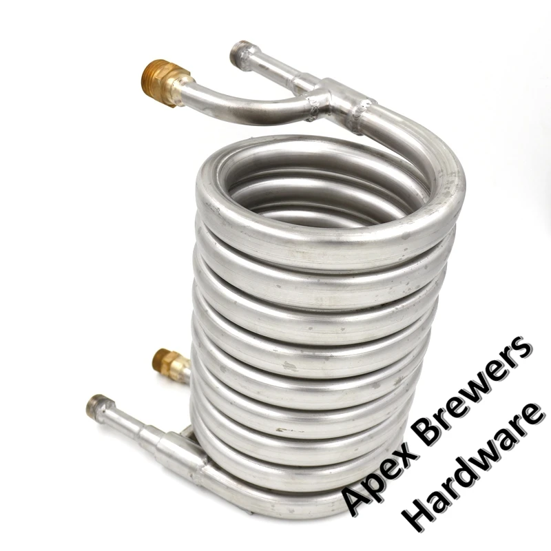 Stainless Counterflow Wort Chiller SS304 Heat Exchanger Brewing