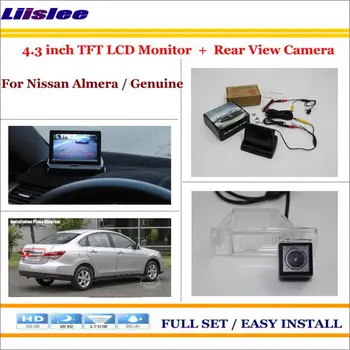 

Liislee For Nissan Almera / Genuine Car Rear Camera + 4.3" TFT LCD Screen Monitor = 2 in 1 Back Up Parking System