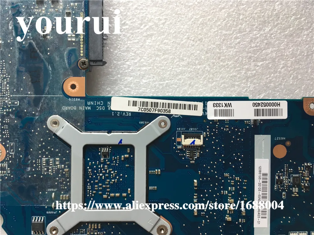 Материнская плата для ноутбука toshiba satellite C850 C850D L850D 15,6 ''DDR3 EM1200 cpu H000052450