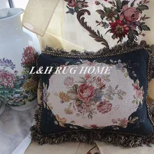 10 K+ 20 K рукодельные подушки, шерстяные подушки ручной работы, французский розовый дизайн. Без вставок