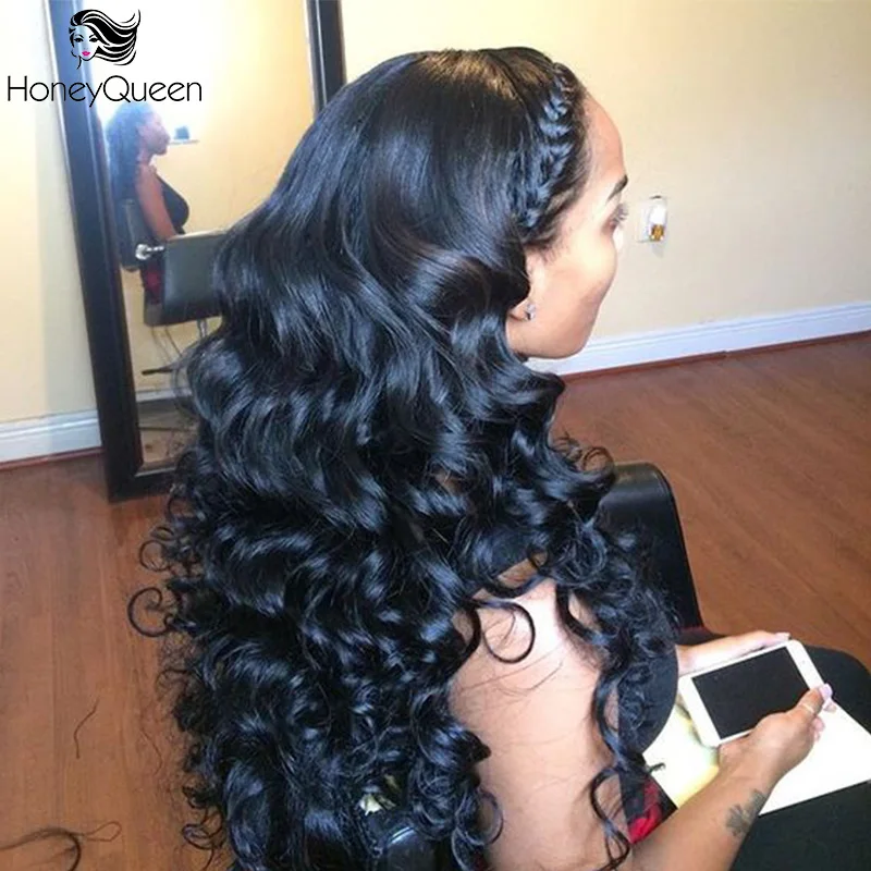 Pre Plucked 360 Lace Frontal 8A Brazilian Loose Wave Lace 