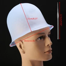 1 компл. Салонная Краска Силиконовая крышка и крючок цвет волос глазурь опрокидывание инструменты для окраски волос