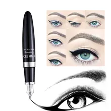 Черная жидкая Водонепроницаемая подводка для глаз Подводка для глаз перьевая пятнистая прецизионная подводка для глаз легко носить быстросохнущая макияжная подводка для глаз