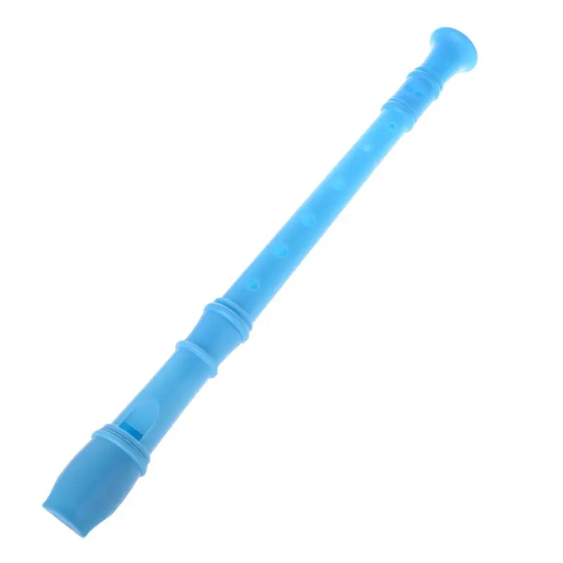 Enregistreur dinstruments de musique en plastique Soprano longue flûte 8 trous