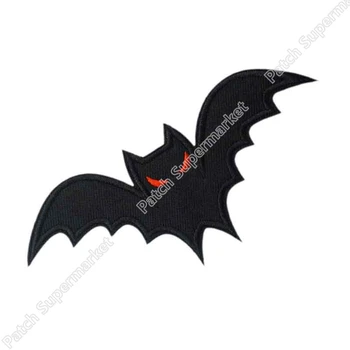 

4.4" Halloween Bat Wings Logo Music Band Iron On/Sew On Patch Heavy Metal Tshirt TRANSFER MOTIF APPLIQUE Rock Punk Badge