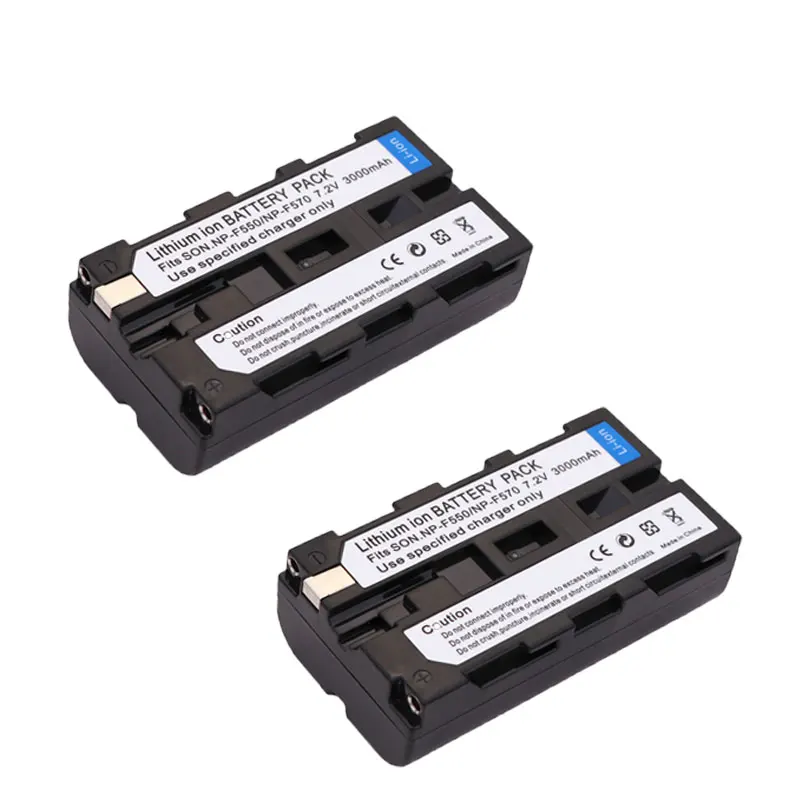 5x7,4 V NP-F550 NP F550 NP-F570 NP F570 F330 F530 Перезаряжаемые Li-Ion Камера Батарея для sony NP-F330 F750 CCD-SC CCD-TR