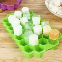 SZS горячей DIY Инструменты для мороженого силиконовые сотовые мороженое аппарат-изготовитель кубиков льда лоток