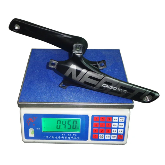 Best price at $166 Cheap Ultra-Light 450g! BB30 Carbon Crank Bicycle Crank BCD110 170/172.5/175mm Carbon Fiber Crankset Road Bike pedivela de bike