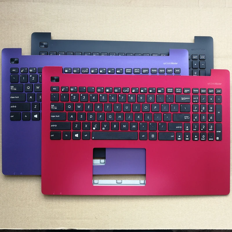 Tanie Nowa klawiatura do laptopa z podpórce pod nadgarstki touchpad Asus X553 X503 sklep