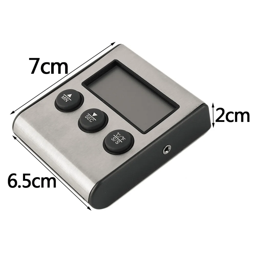 

2016 Home Hot Baking Food Thermometer Digital Display Outdoor Cooking Dining Timer Thermometers Kitchen Tools Drop Shipping