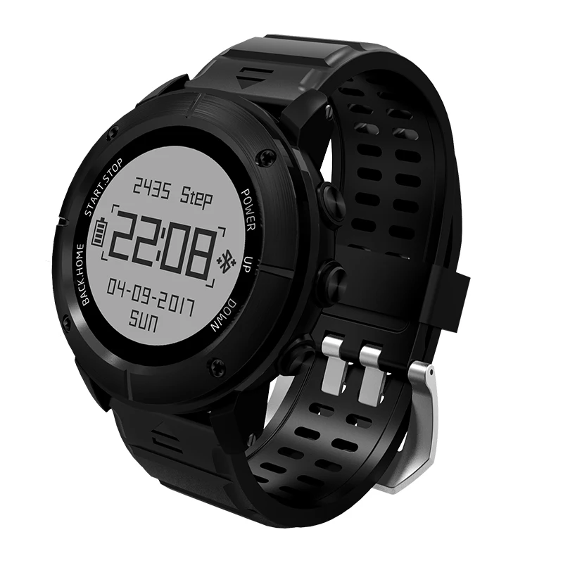 EXRIZU UW80 уличные спортивные gps навигационные Смарт-часы пульсометр Bluetooth Smartwatch фитнес-трекер компас альтиметр