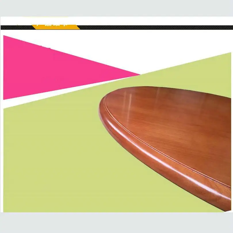 wood lazy susan dining table turntable lazy susan solid_0007