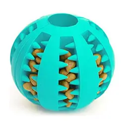 Домашние животные игрушки для собак Экстра-жесткая резиновый мяч забавные интерактивные эластичный шар собака игрушки-Жвачки для собаки