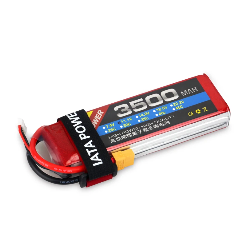 IATA 3500mAh lipo battery 25C 3s 11.1V for RC Walkera Runner RC Car