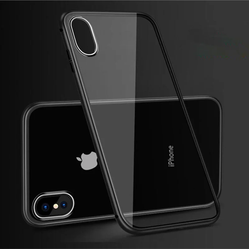 Built-in-Magnet-Case-for-iPhone-X-8-7-Plus-Clear-Tempered-Glass-Magnetic-Adsorption-Case.jpg_640x640 (3)