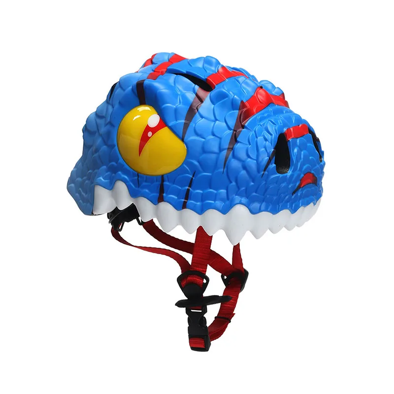 

Cycling Bike Kids Light Helmet Integrally-molded Bicycle Helmet Toddler Pulley Dinosaur Skating Bicycle Helmets STTK02