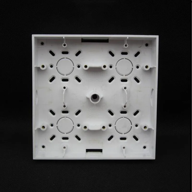 Four Siamese Switch Socket Panel Junction Box 86 switch outlet Bottom