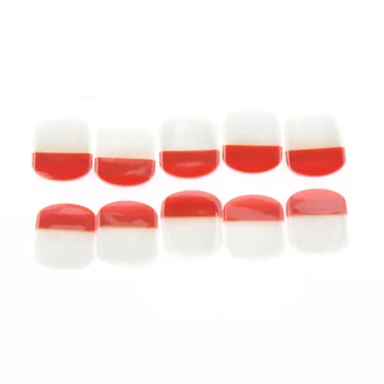 

10Pcs/Set 32*37mm Small Flat Makeup Blush Powder Brush Cosmetic Beauty Brush With Short Plastic Handle