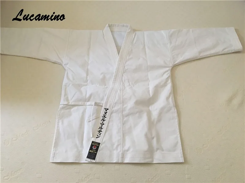 Индивидуальные Kata karategi GI Япония Tokyodo каратэ униформа полосы жесткий холст