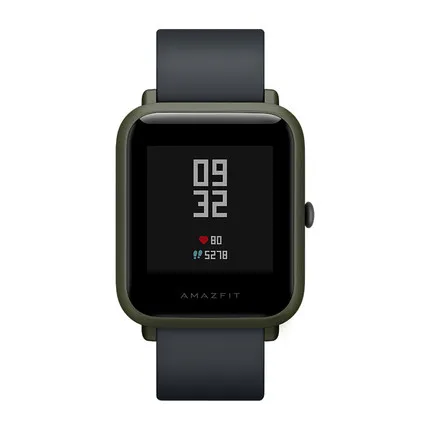 Amazfit bip Смарт-часы, глобальная версия, английский/испанский/русский gps, умные часы для Android iOS монитор сердечного ритма - Цвет: army gree