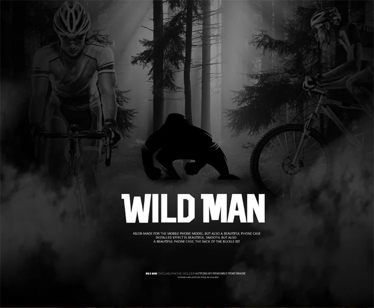Best WILD MAN bicycle bag on the front beam bag mobile phone waterproof saddle bag mountain bike accessories riding equipment 0
