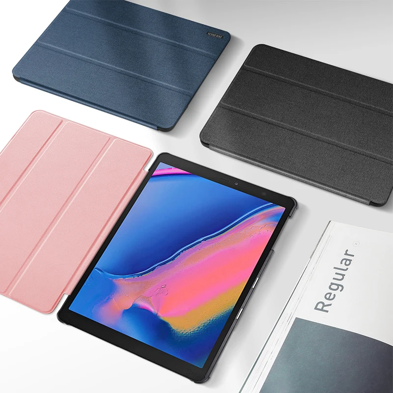 Чехол для Samsung Galaxy Tab A 8 0 2019 S Pen P200 P205 SM искусственная кожа умный чехол ультра