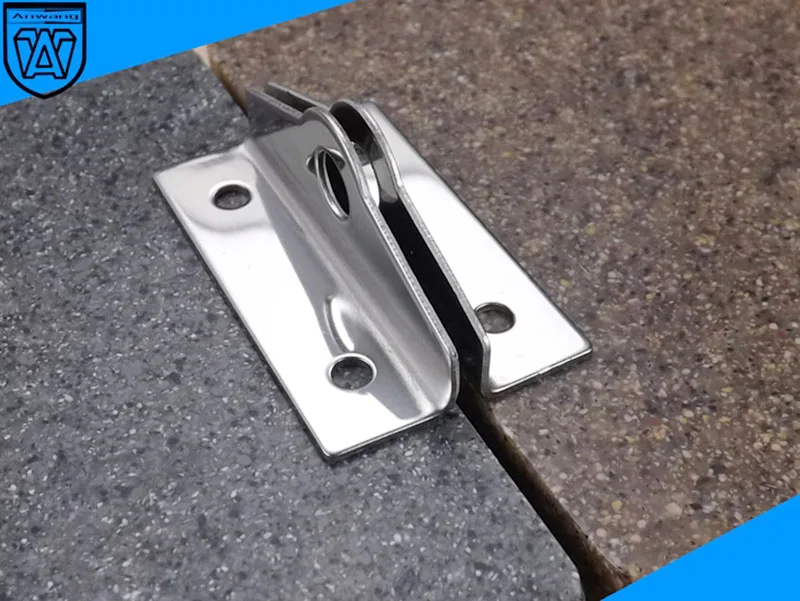 trava cromada de nariz aco inoxidavel acessorios para trava fivela 03