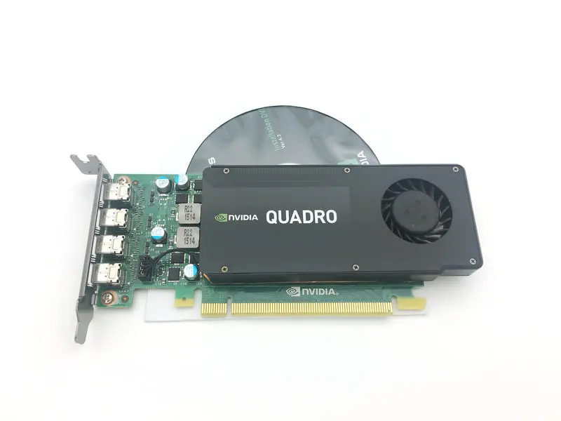 Leadtek quadro K1200 4G DDR5 многоэкранная 4-портовая mini-DP поддержка 4K разрешение профессиональная видеокарта