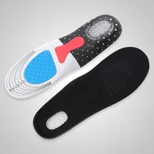 Поглощающая спортивная обувь, кроссовки стельки для мужчин и женщин ортопедическая стелька-ступинатор амортизирующая подушка для здоровья мягкие силиконовые стельки