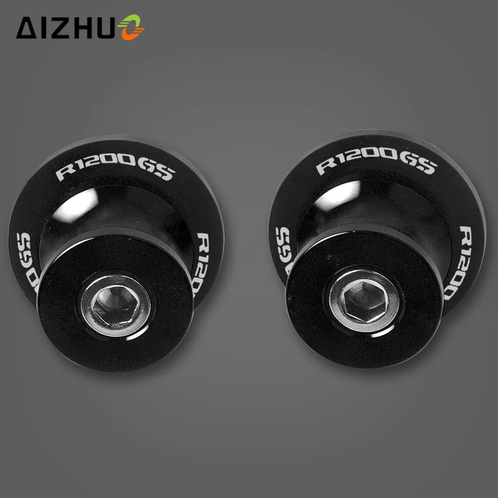  8MM Motorcycle Swingarm Sliders Spools Stand Screws For BMW R1200GS R1200 GS 2004-2012 2005 2006 20