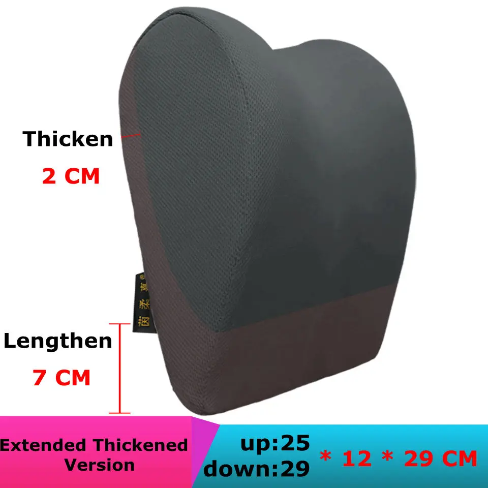 1 шт. Автомобильный подголовник подушка для шеи для сиденья стула в авто пены памяти хлопок сетка подушка ткань чехол мягкая голова отдых путешествия поддержка - Цвет: C1LT-Dark Grey