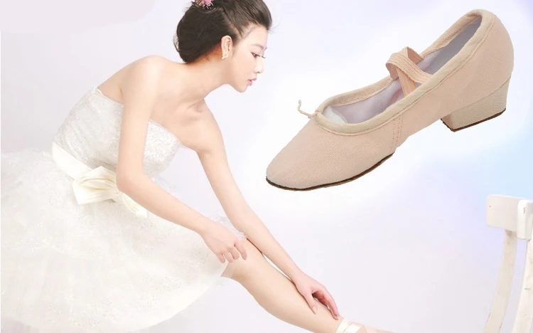 Женские парусиновые балетки на каблуке для взрослых; цвет розовый, черный; Танцевальная обувь для женщин и девочек; обувь для латинских танцев; обувь для танцев; NY8