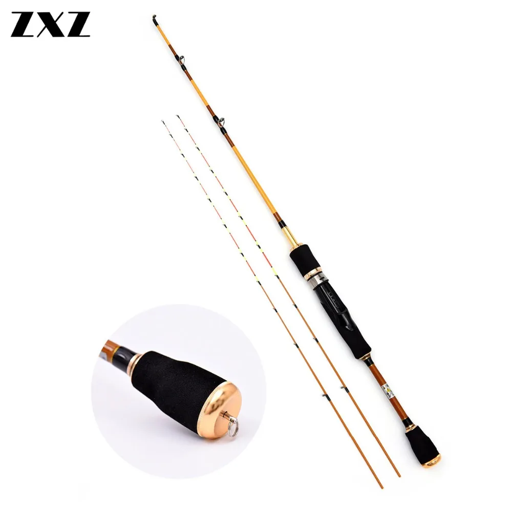 

Two Lengths of One Fishing Rod 1.2m 1.5m Semi-titanium Alloy 0.4mm Slightly Portable Spinning Soft Carp Ice Fishing Rods Tools