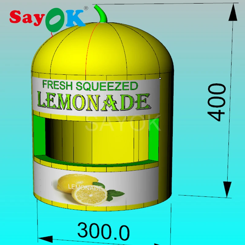  Customized Inflatable Lemonade Booth Inflatable Concession Stand Inflatable Lemonade Stand Inflatab