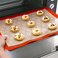 Tapete de silicona para hornear macarrones,pastelería y galletas, antiadherente de grado profesional - Image 2