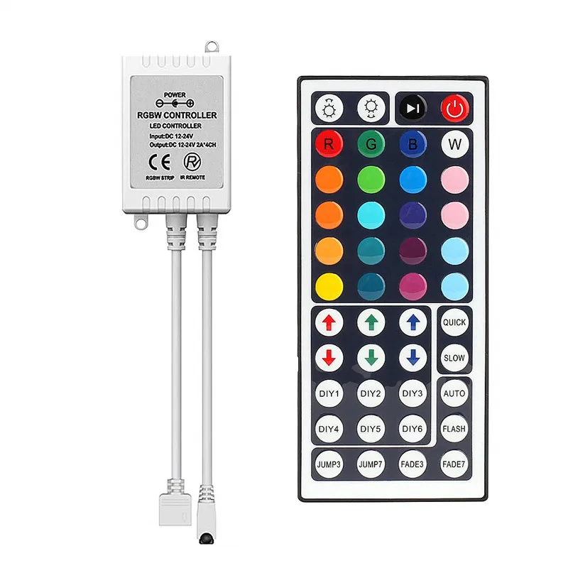 Led Controller 44 Keys Ir Rgb Controler Lights Rgb Controler Led Lights Controller