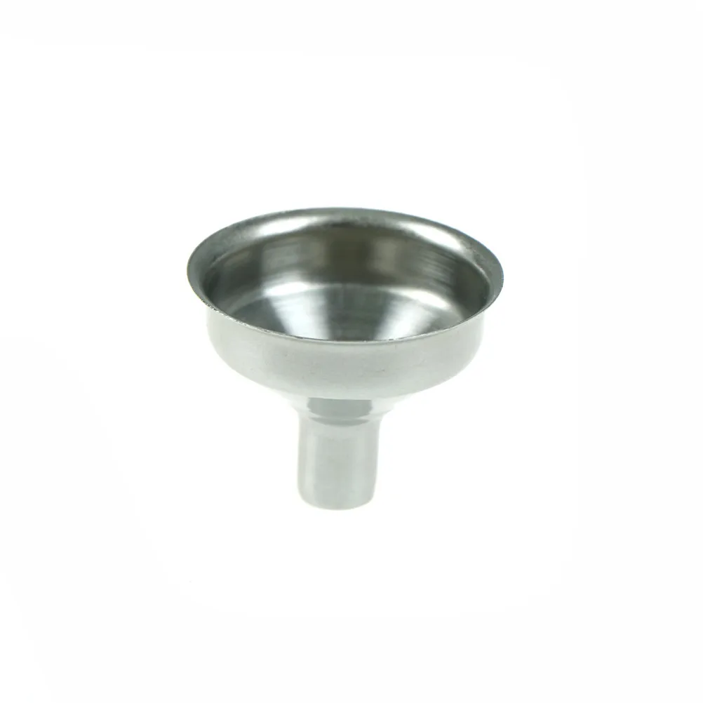 

1PCS Stainless Steel Funnel Filler For Most Hip Flasks Wine Whisky Pot Wide Mouth 30*mm30mm*8mm