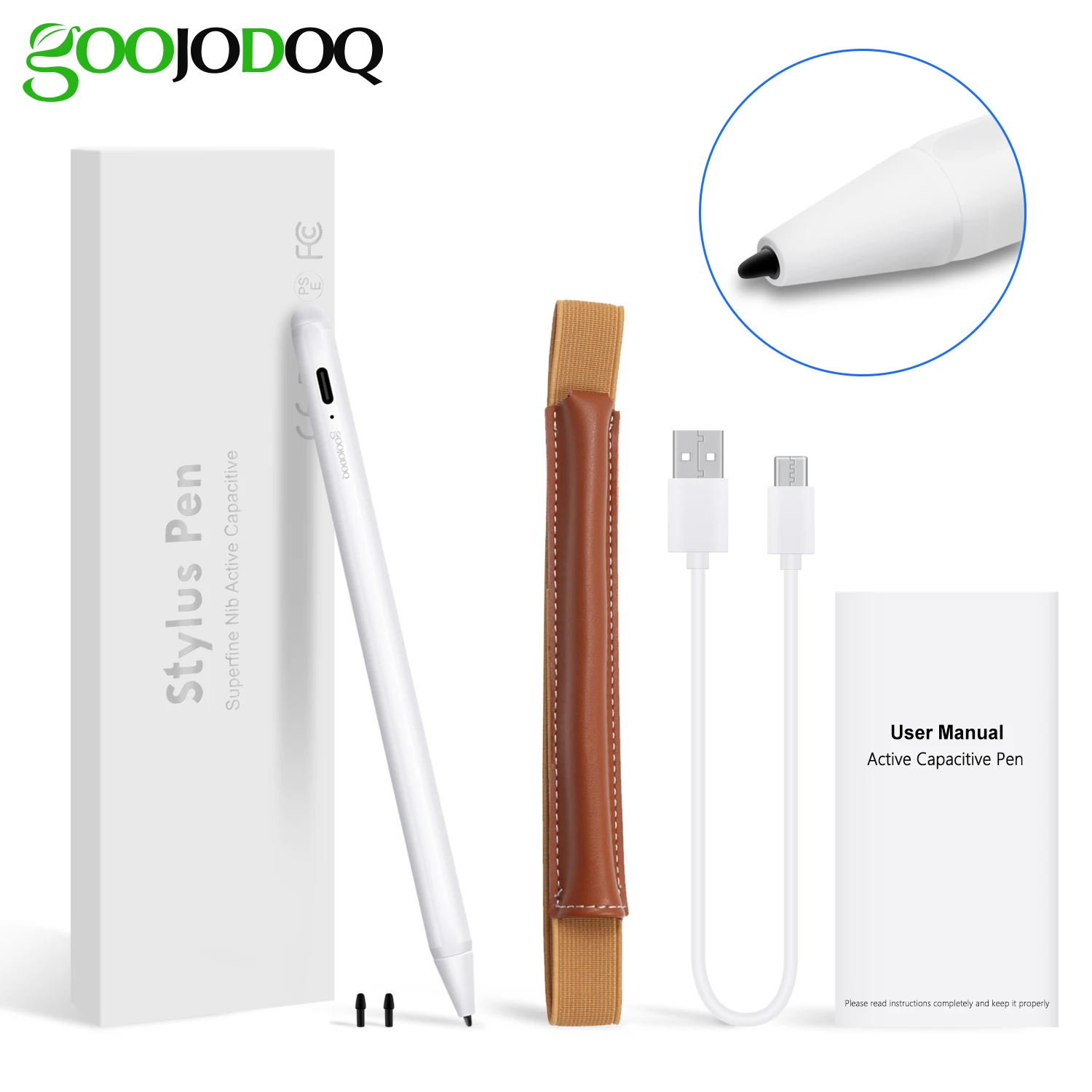 

GOOJODOQ For iPad Pencil Stylus Pen Special For iPad Touch Screen Stylus for Apple Pencil for Tablet High Precision Touch Pen
