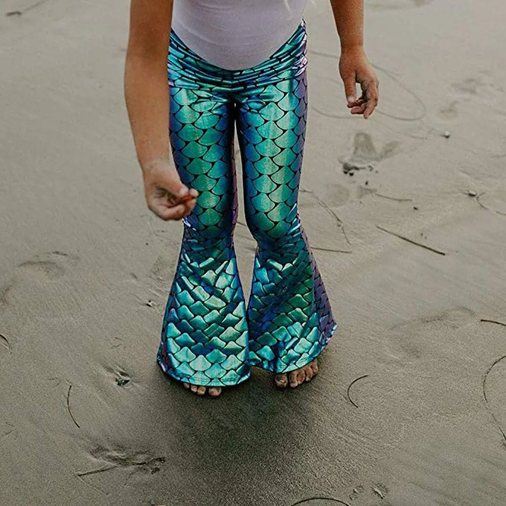 ARLONEET Girl imitation mermaid trousers Todder Imcute Kids Baby Girls