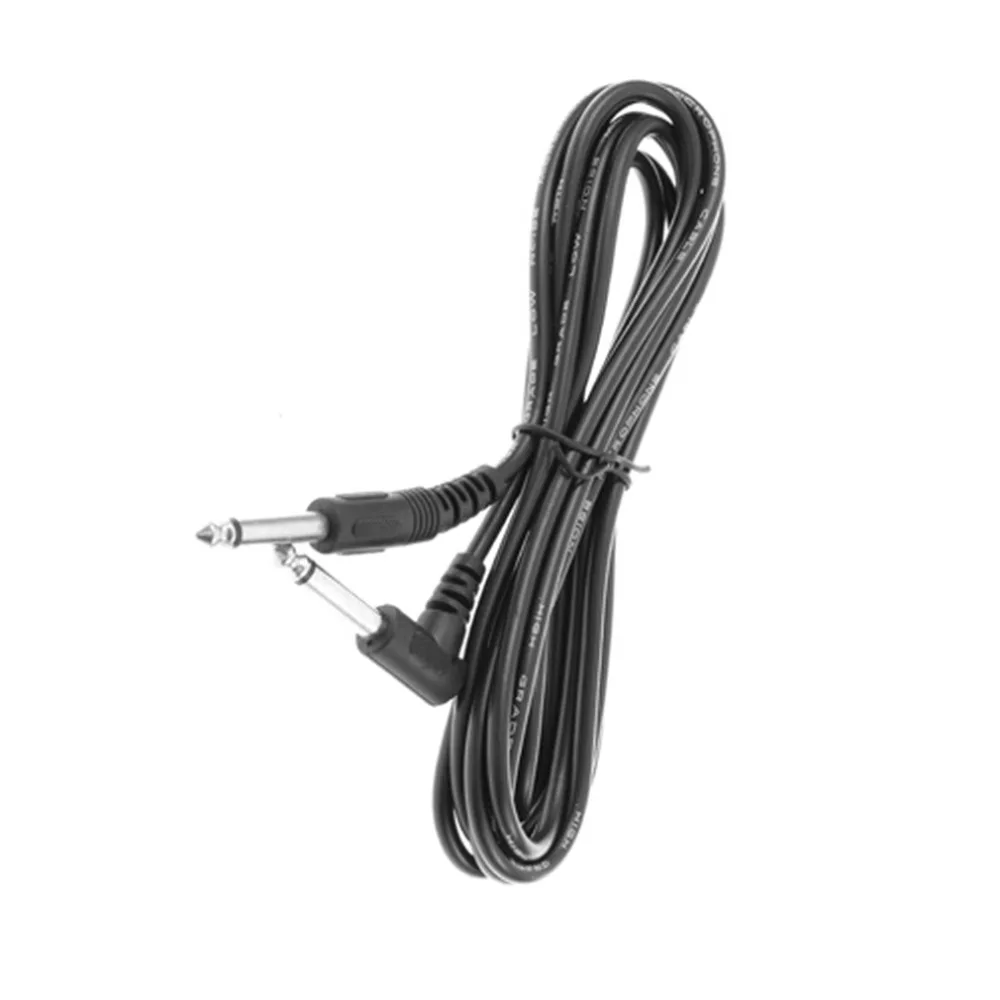 Black Flexible and Durable 3M/10ft Black Instrument Guitar/Amp Cable