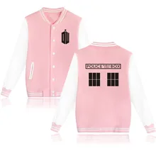 2018 Doctor Who Female Woman & men Baseball Basic Coats Winter Jaqueta Feminina bomber Jackets Cotton Plus size Casaco