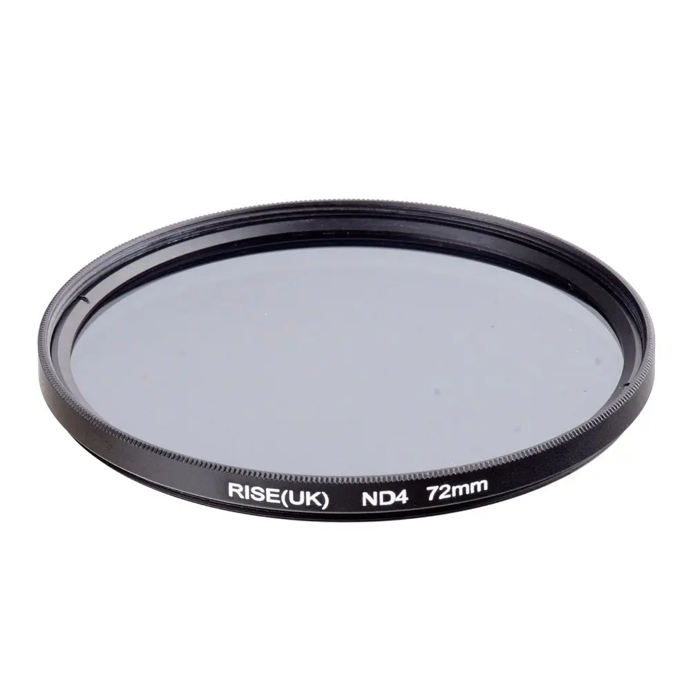RISE(UK) 72MM 72mm Neutral Density ND4 filter for ALL Camera 72mm lens