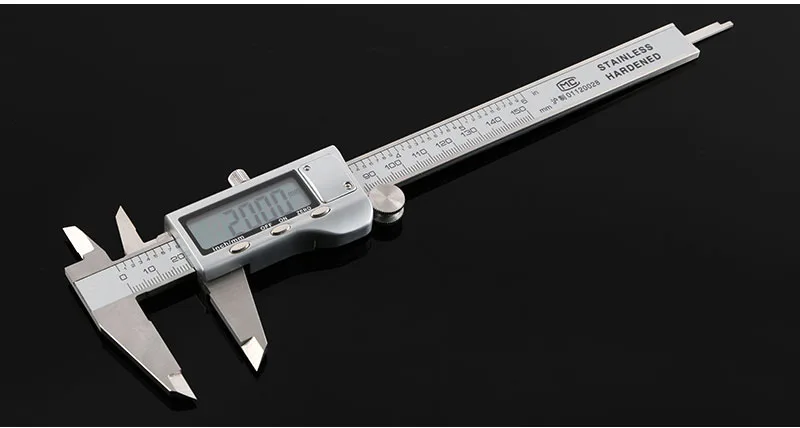 Бесплатная доставка 150 мм закаленные электронные нержавеющая сталь цифровой суппорт цинковый сплав Штангенциркули коррозионно